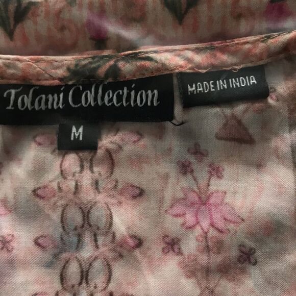 Tolani Collection Regular Printed Woven Caftan Tunic - Picture 7 of 8